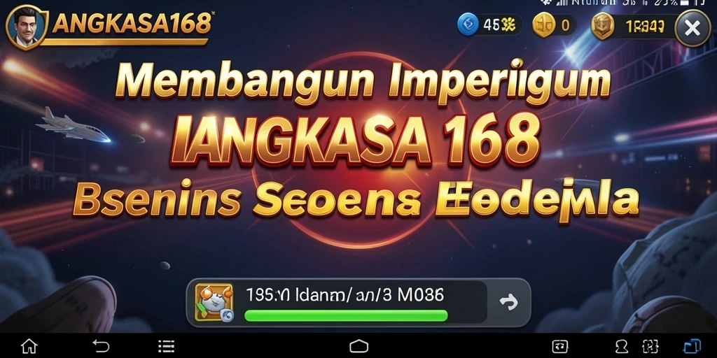 Tampilan gameplay <strong>ANGKASA168</strong> yang menarik dengan elemen pengelolaan bisnis.