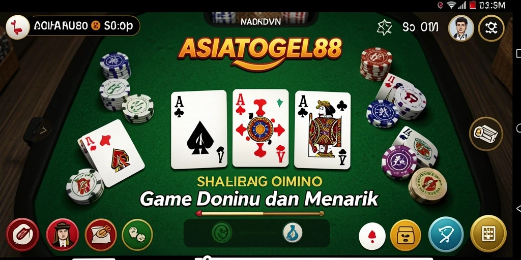 Tampilan gameplay seru ASIATOGEL88 yang memukau.