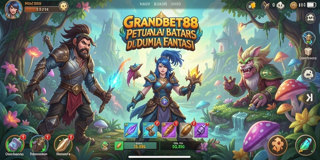Tampilan gameplay seru di GRANDBET88 dengan eksplorasi yang mendebarkan.