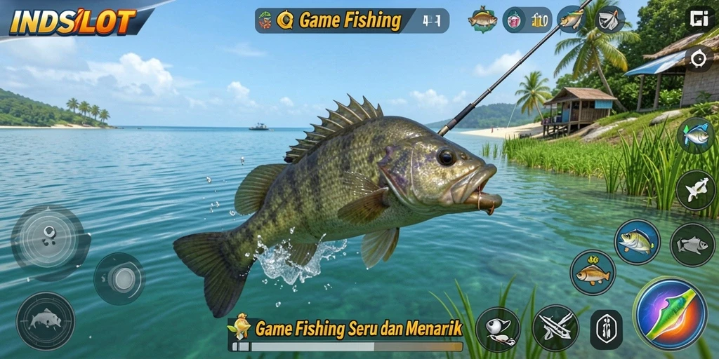 Tangkapan ikan yang memukau dalam gameplay INDSLOT.