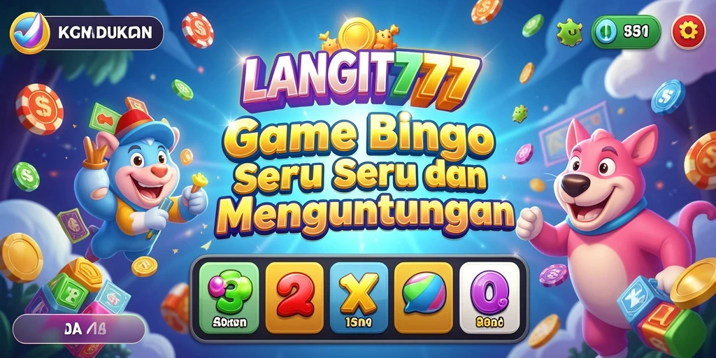 Screenshot gameplay LANGIT777 yang menampilkan suasana Bingo yang seru.