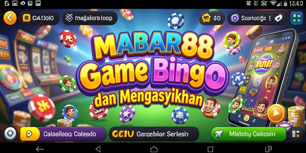 Tampilan gameplay MABAR88 yang seru dan interaktif.