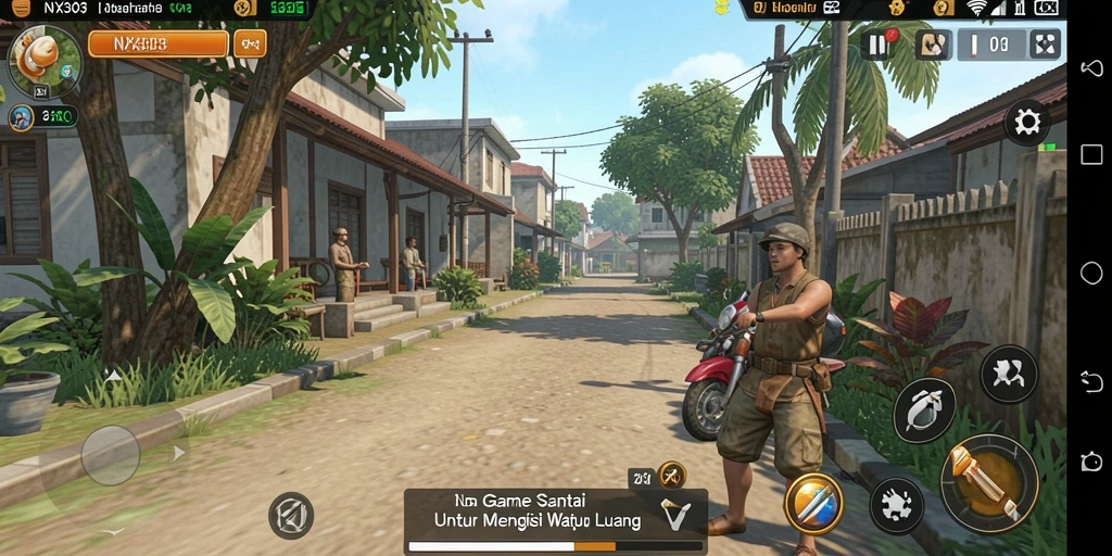 Tampilan gameplay NX303 yang menarik dan menghibur untuk semua pemain.
