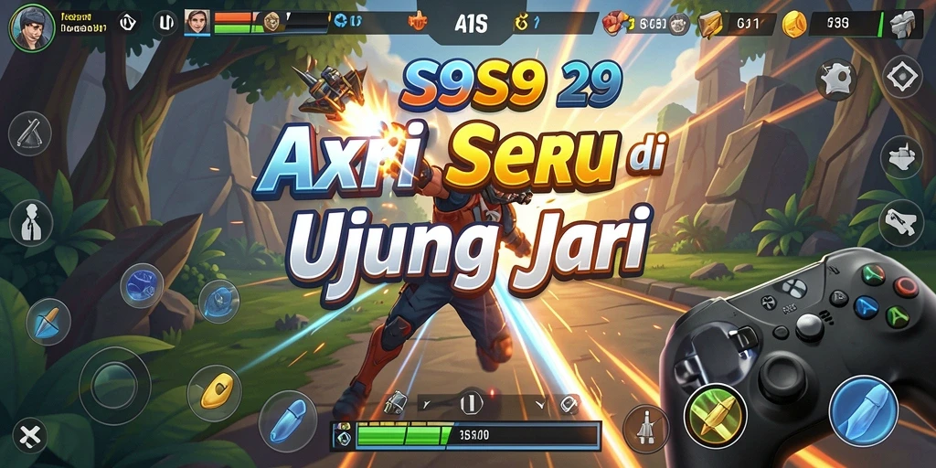 Tampilan seru gameplay S9S9 yang penuh aksi tinggi.