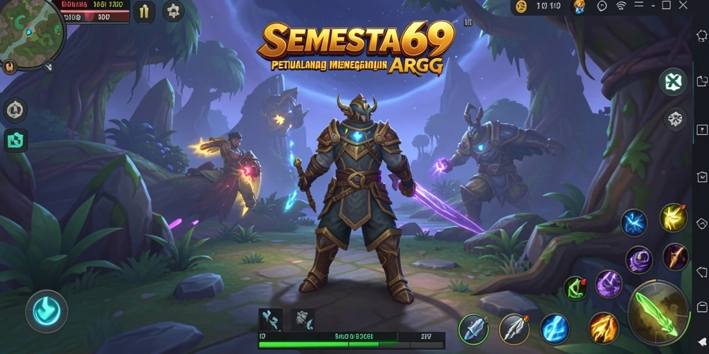 Tampilan seru pertarungan dalam <strong>SEMESTA69</strong> di dunia ARPG.