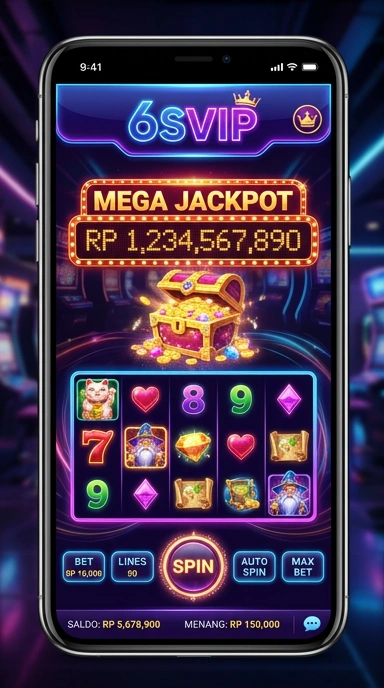 Screenshot tampilan detail aplikasi di 6svip, memperlihatkan informasi lengkap.